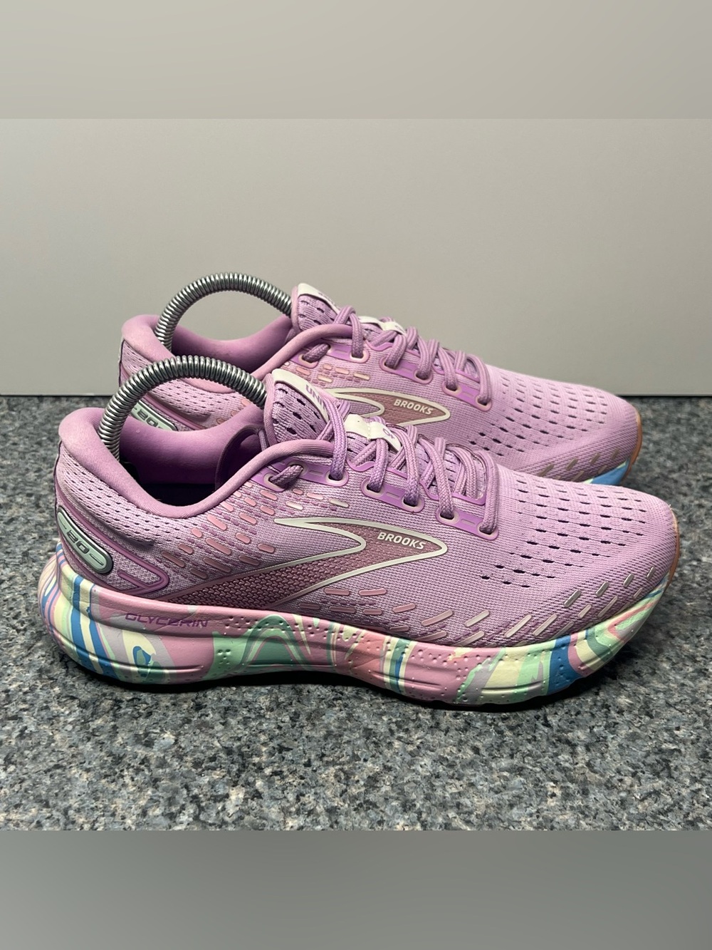 Brooks Glycerin 20 Empower Her Orchid Violet Shoes Sneakers | Women's Size 9